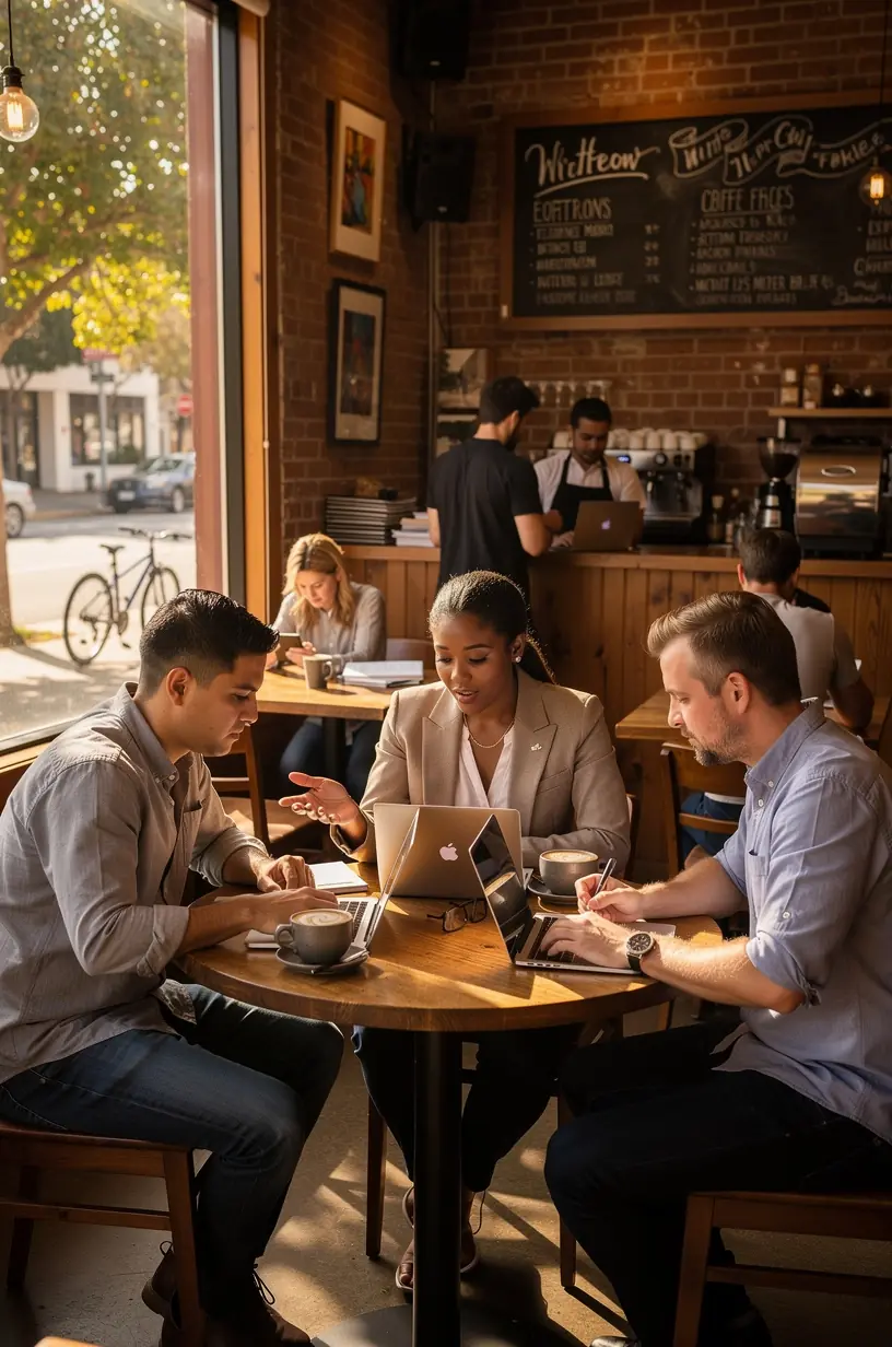 Team members collaborating effectively in a digital workspace.