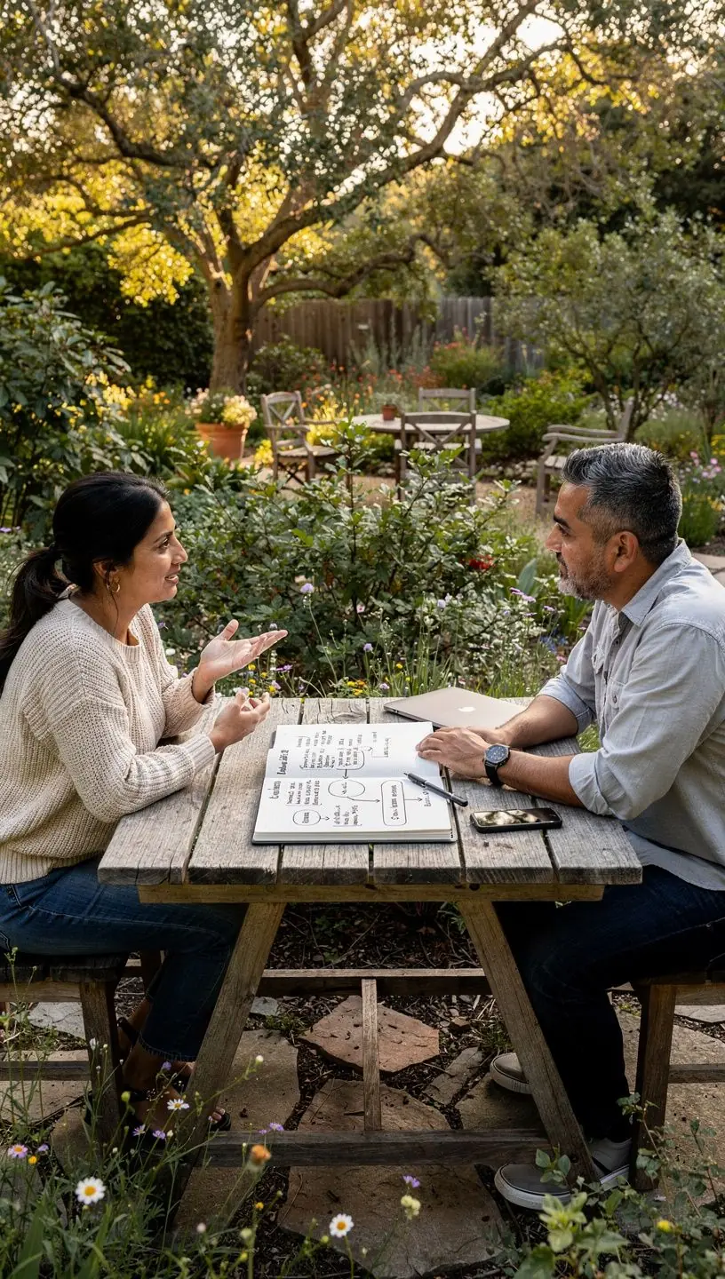 Modern office environment